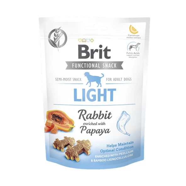 Brit Light rabbit papaya tahılsız  tavşanlı ve papayalı Köpek Ödülü 150 Gr ürün görseli 1