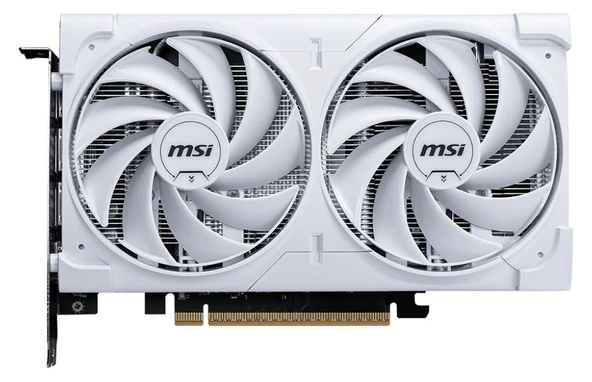 MSI GeForce RTX 5060 8G VENTUS 2X OC WHITE RTX5060, PCI-E16 5.0, 8GB/128bit GDDR7, HDMI, 3xDisplayPort, DLSS4  Ekran kartı ürün görseli 1