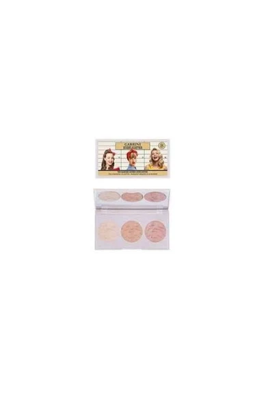 GABRİNİ 3'lü Aydınlatıcı Paleti - Highlighter B 8696814074003 Ebr361 ürün görseli 1