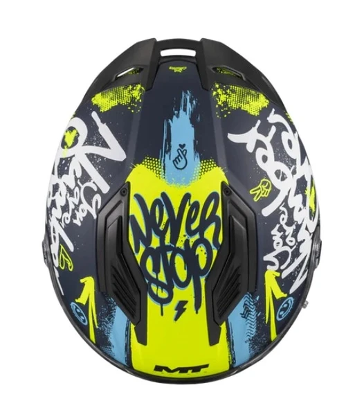 KASK MT STINGER ROCKET C3 MAT - Resim 6