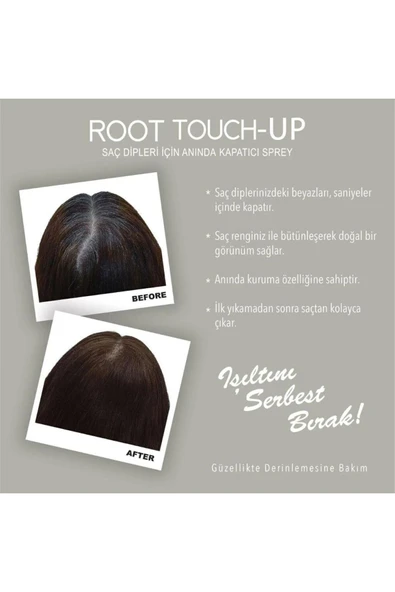ROOT TOUCH-UP SPREY 75 ML - KIZIL - Resim 4