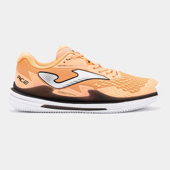 Joma TACES2608C Ace Erkek Toprak Kort Tenis Ayakkabısı Açık Turuncu/Siyah ürün görseli 1