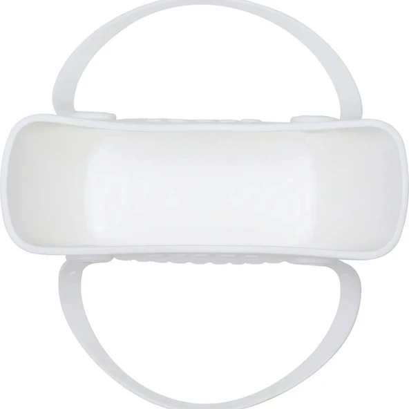 Crocs SMALL EVA TOTE Çanta CRCZFB0001 CRC.WHITE - Resim 4