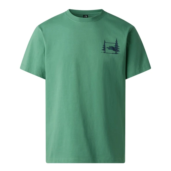The North Face M CAMPING RELAXED SHORT SLEEVE TEE-GRAPH Erkek Tişört NF0A8GQMG571 ürün görseli 1