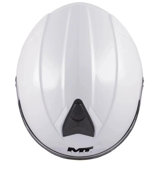KASK MT GENESİS SV PURE A0 PARLAK BEYAZ - Resim 6