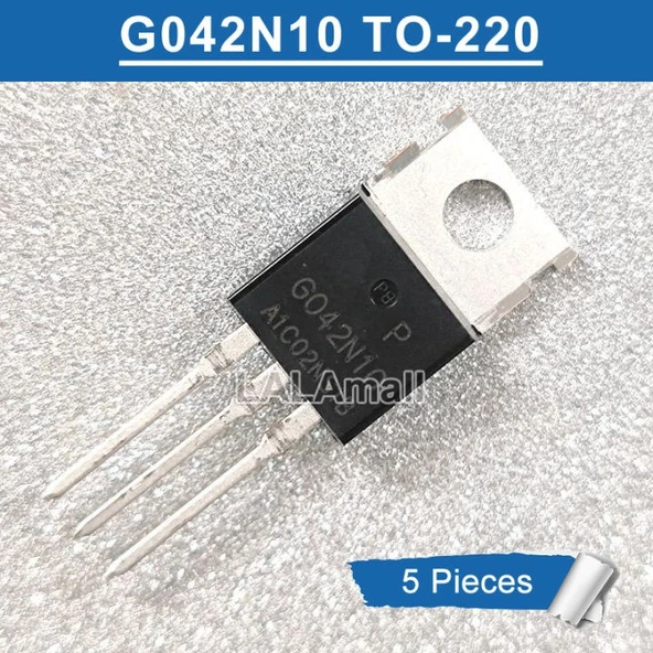 Ayt G042N10N-TO220 Mosfet Transistör ürün görseli 1