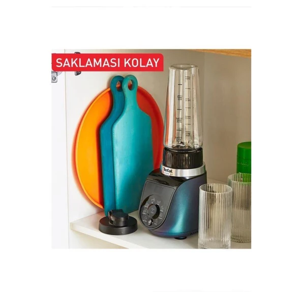 Tefal Blend Up 1000W Güçlü Mini Blender - Resim 5