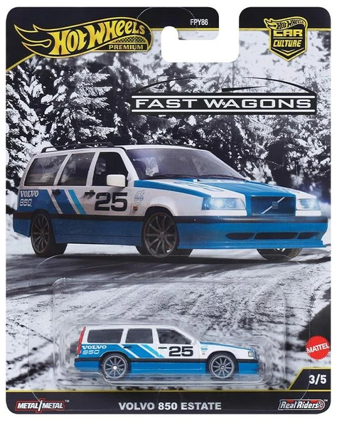 Hot Wheels Premium Car Culture Volvo 850 Estate JBK68 ürün görseli 1