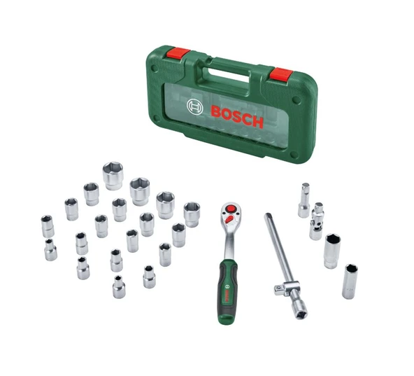 Bosch 1/2" Cırcır Seti 26 Parça 1600A039J7 ürün görseli 1