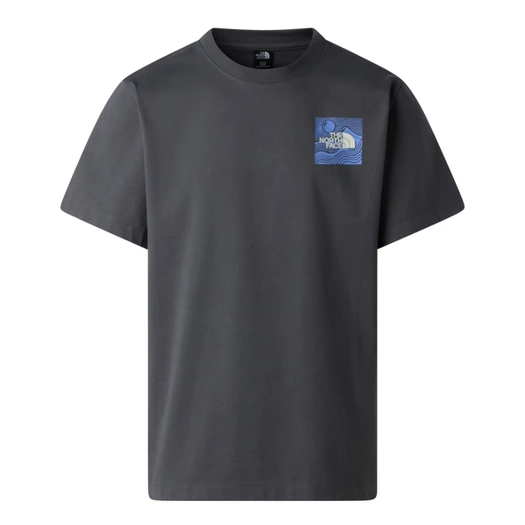 The North Face M MOUNTAIN ESCAPE RELAXED SHORT SLEEVE T Erkek Tişört NF0A8GB1RHI1 ürün görseli 1