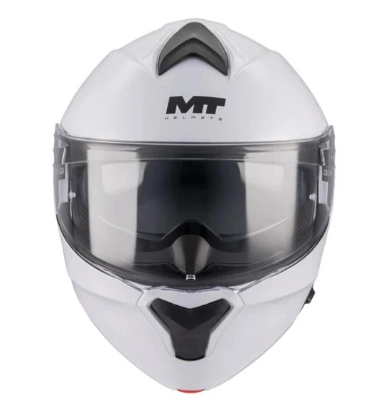KASK MT GENESİS SV PURE A0 PARLAK BEYAZ - Resim 3