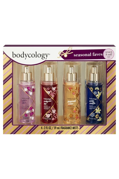 Bodycology Seasonal Faves Vücut Spreyi Seti 4x59ML ürün görseli 1