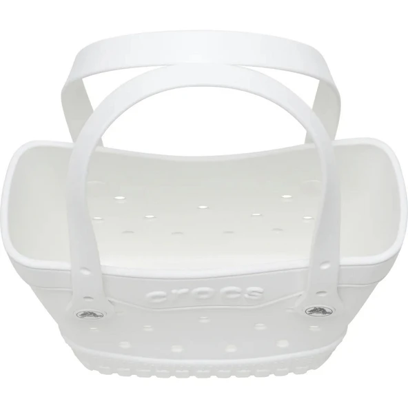 Crocs SMALL EVA TOTE Çanta CRCZFB0001 CRC.WHITE - Resim 3