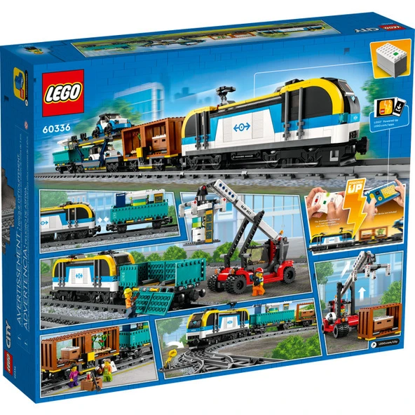 LEGO City Freight Train Set 60336 - Resim 3