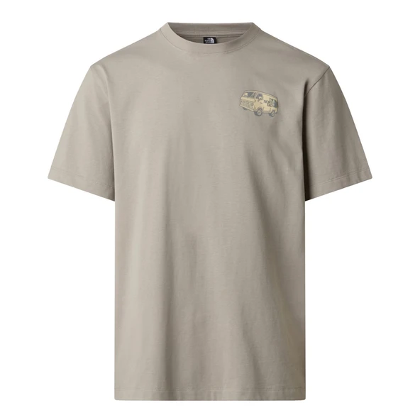 The North Face M VAN LIFE RELAXED SHORT SLEEVE TEE-GRAP Erkek Tişört NF0A8GQN2MB1 ürün görseli 1
