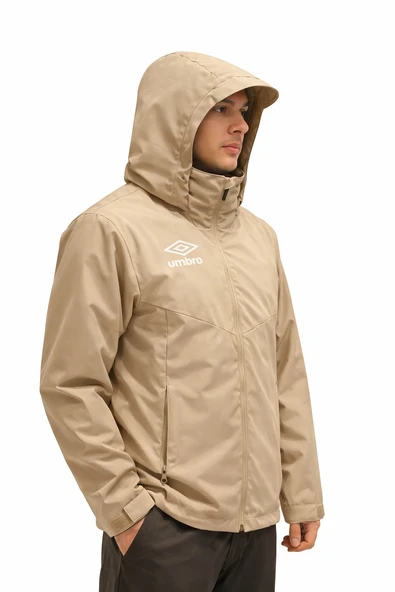 UMBRO Lotus Bej Erkek Su Geçirmez Yağmurluk / Rüzgarlık - TM0007 ürün görseli 1