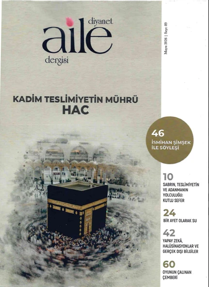 Diyanet Aile Dergi 89.Sayı Mayıs 2026 ürün görseli 1