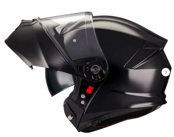 KASK MT GENESİS SV PURE A1 PARLAK SİYAH - Resim 3