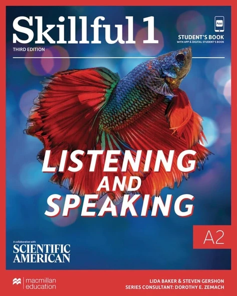 Skillful 1 Student's Book A2 (3rd Ed.) Listening And Speaking + Audio CD and Resources (Online KOD YOKTUR) ürün görseli 1