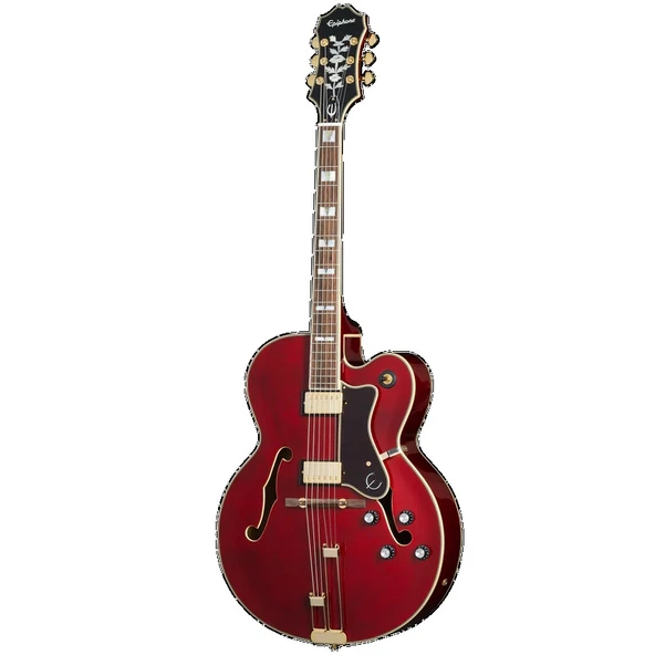 Epiphone Broadway Hollow Body Elektro Gitar (Wine Red) ürün görseli 1