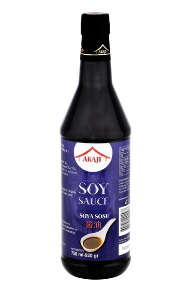 AKAJİ Soya Sosu 750 ml Tekli Asya Mutfağı Sushi Noodle Wok İçin Çok Amaçlı Sos ürün görseli 1