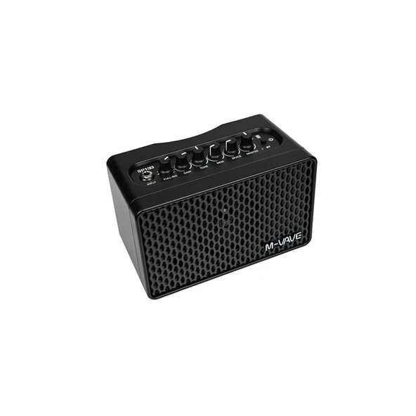 M-VAVE SP100 Taşınabilir Bluetooth’lu 10W Elektro Gitar Amfisi (Siyah) ürün görseli 1