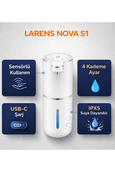 Nova S1 Akıllı Sensörlü Sabunluk - Resim 2