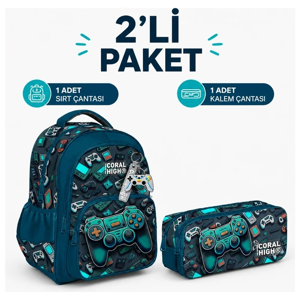 Nefti Gamer Sırt Çantası 14423+ Kalemlik 12097 ürün görseli 1