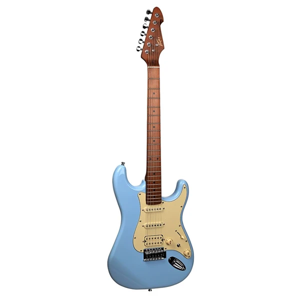 Peavey Raptor Lightning Bolt ST HSS Stratocaster Elektro Gitar Sonic Blue ürün görseli 1