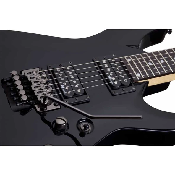 Schecter SGR C-1 FR Elektro Gitar (Midnight Satin Black) - Resim 2