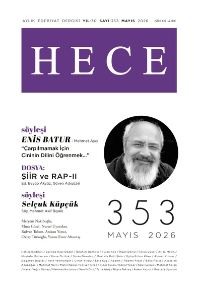 Hece Dergi 353.Sayı Mayıs 2026 ürün görseli 1
