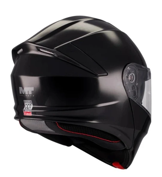 KASK MT GENESİS SV PURE A1 PARLAK SİYAH - Resim 7