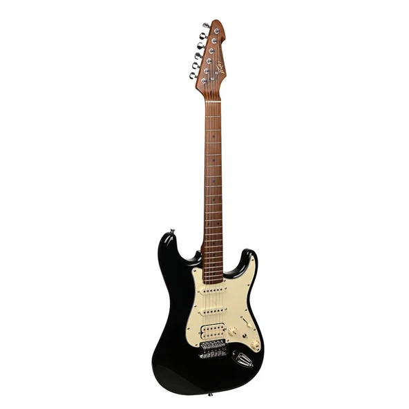 Peavey Raptor Lightning Bolt ST HSS Stratocaster Elektro Gitar Black ürün görseli 1
