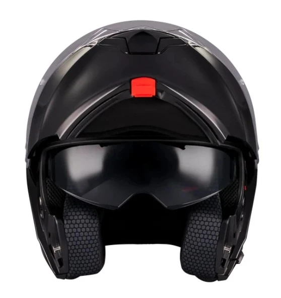 KASK MT GENESİS SV PURE A1 PARLAK SİYAH - Resim 5