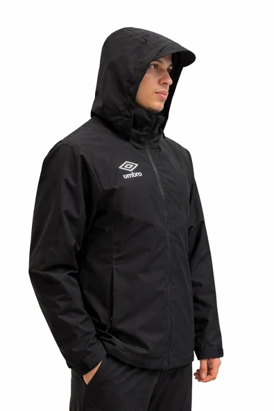 UMBRO Lotus Siyah Erkek Su Geçirmez Yağmurluk / Rüzgarlık - TM0007 ürün görseli 1