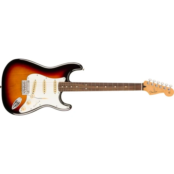 Fender Player II Stratocaster Gülağacı Klavye 3 Ton Sunburst Elektro Gitar ürün görseli 1
