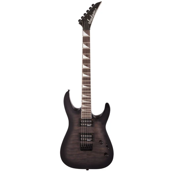 Jackson JS Dinky Arch Top JS32Q DKA HT Amaranth Klavye Transparent Black Burst Elektro Gitar ürün görseli 1