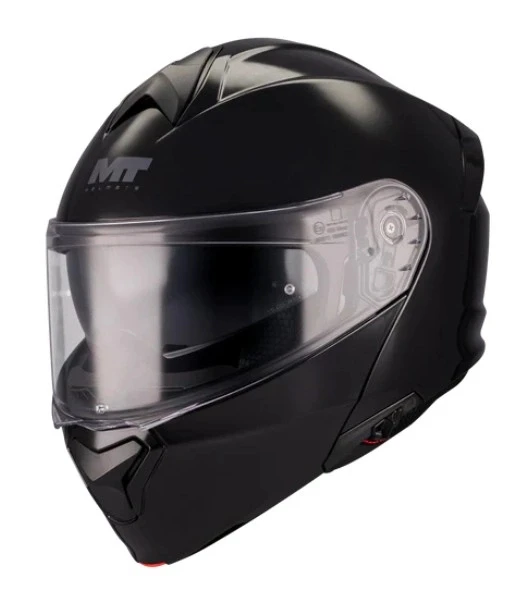 KASK MT GENESİS SV PURE A1 PARLAK SİYAH - Resim 2