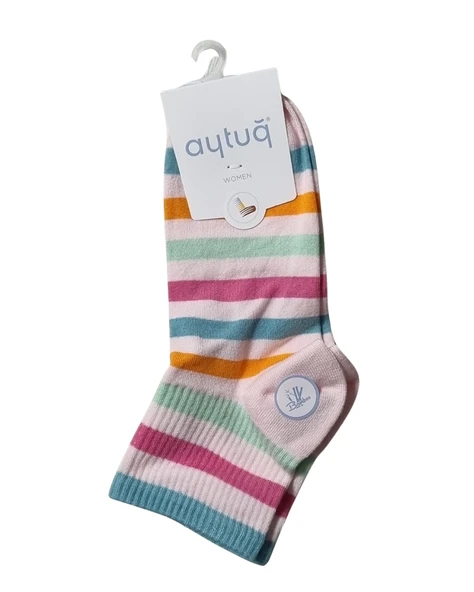 Aytuğ 34290 Kadın Bambu Patik Çorap - Resim 4