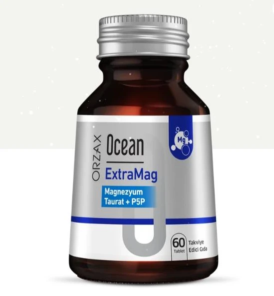 Ocean Extramag Magnezyum Taurat P5P 60 Tablet ürün görseli 1