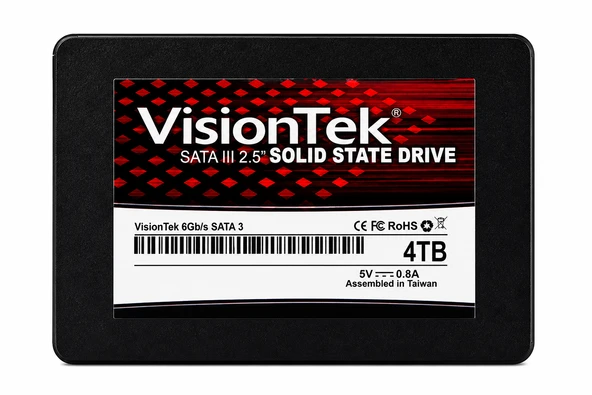 VisionTek 4TB 2.5" SATA III SSD (901410) ürün görseli 1