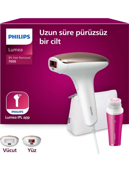 Philips Lumea BRI924/00 IPL Tüy Alma Cihazı, Çantalı, Yüz/Vücut/Hassas Bölge Kullanımı, Cilt Tonu Sensörü ile Güvenli Epilasyon ürün görseli 1