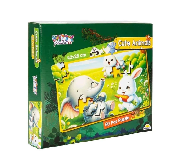 60 Parça Tavşan Puzzle 4789 - Resim 2