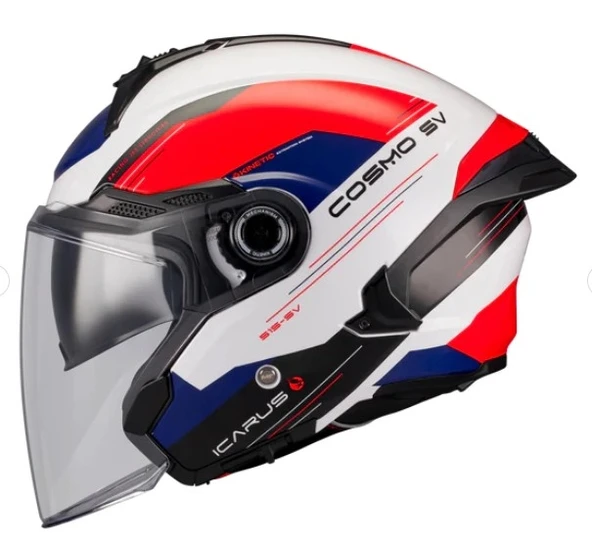 KASK MT COSMO SV İCARUS A5 PARLAK - Resim 2