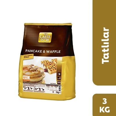 CARTE DOR FS Buffet Pankek Karışımı 3 Kg Tekli Profesyonel Hazır Pancake Mix ürün görseli 1