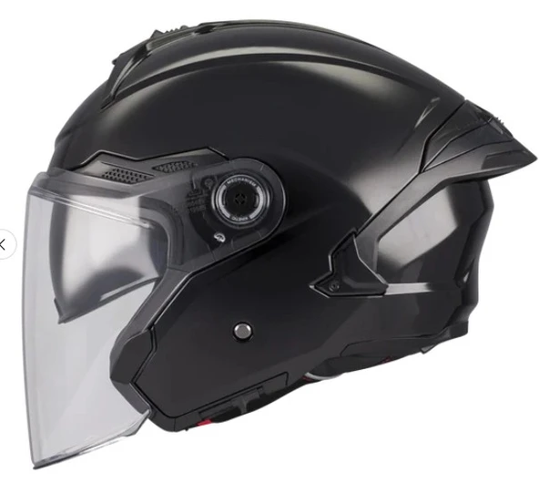 KASK MT COSMO SV PURE A1 PARLAK SİYAH ürün görseli 1