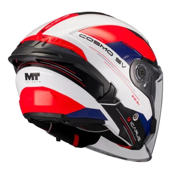 KASK MT COSMO SV İCARUS A5 PARLAK - Resim 4
