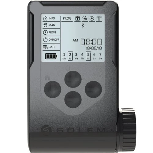 SOLEM WOOBEE-1 Bluetooth® 9V Ekranlı Pilli IP68 Kontrol Ünitesi - 1 İstasyon ürün görseli 1