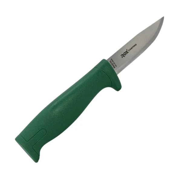 YEŞİL BUSHCRAFT ECO PASLANMAZ ÇELİK KAMP BIÇAĞI - ROX ürün görseli 1
