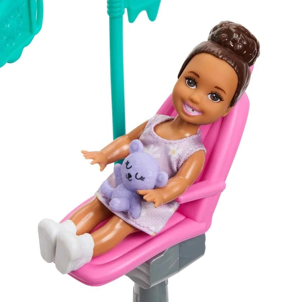 Barbie Kariyer Bebeği Diş Hekimi JMK14 - Resim 2